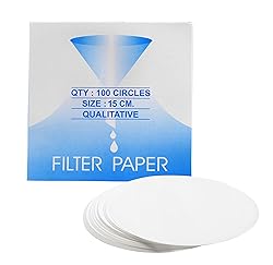 EISCO Premium Filter Paper, 15cm, Pack of 100