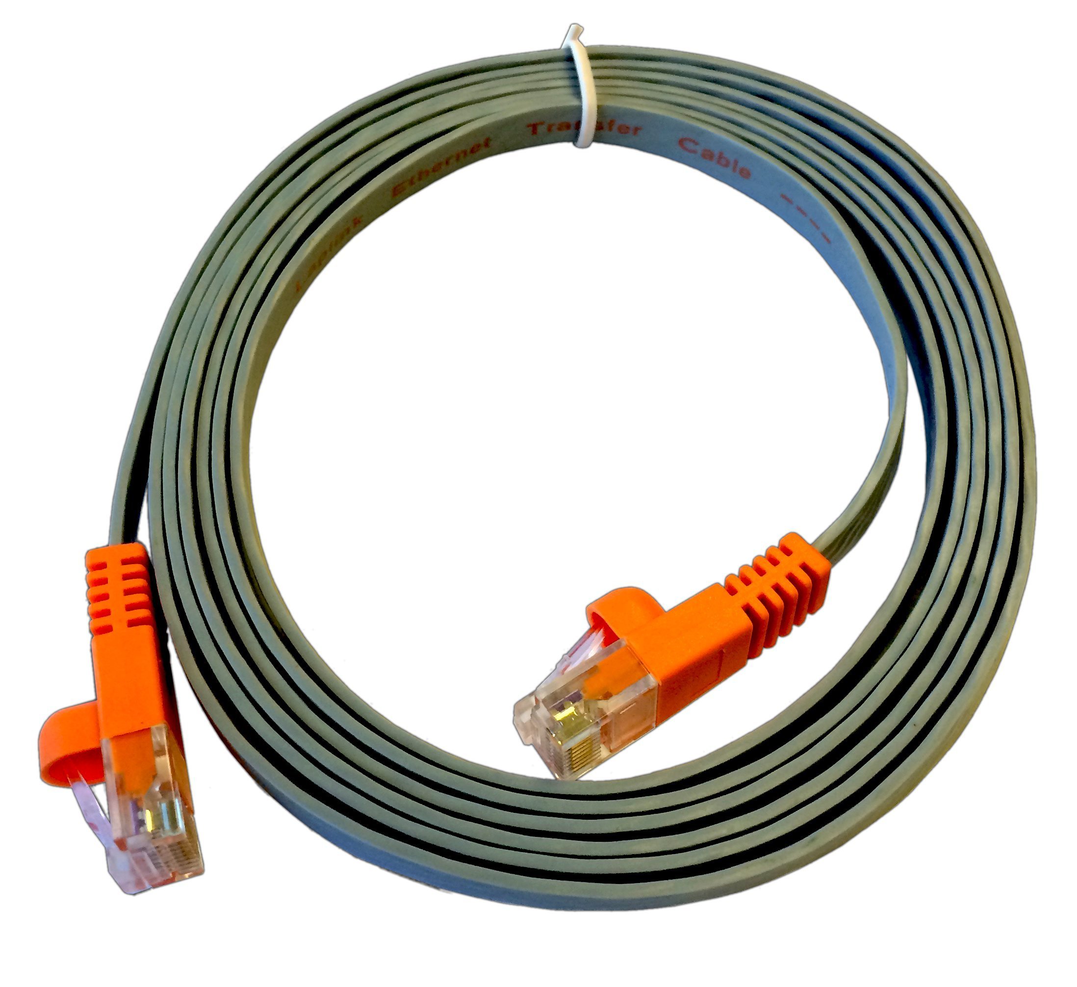 LAPLINK - Ethernet Cable High Speed Data Transfer - Transfer Cable for PCmover Migration Software (not Included) - Efficient Data Transfer - High-Speed Data Transfers up to 1 Gbps - 7 ft