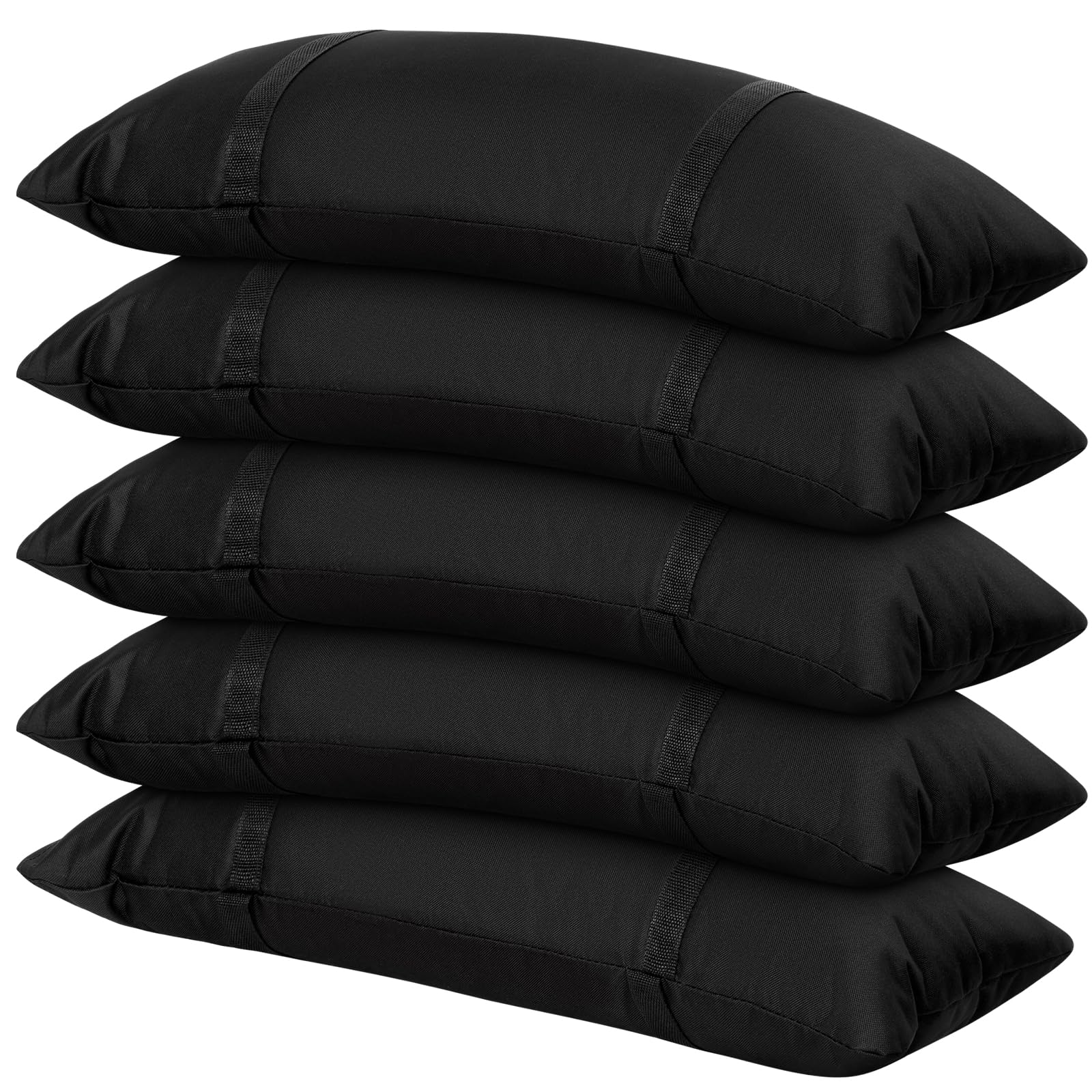 Photo 1 of VercanMonth 275 LBS Umbrella Base Weights Sandbags 5 Packs Sand Bags for Weight Weatherproof Fillable Heavy Duty Weight Sandbag for Patio Umbrella Trampoline Outdoor Garden Backyard Furniture