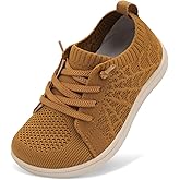 JOINFREE Toddler Shoes Girls Boys Wide Barefoot Shoes Minimalist Walking Sneakers Zero Drop Slip on Tennis Shoe Breathable Naturally Flexible