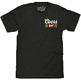 Tee Luv Men's Coors Banquet Shirt - Golden Colorado Front and Back Beer Shirt