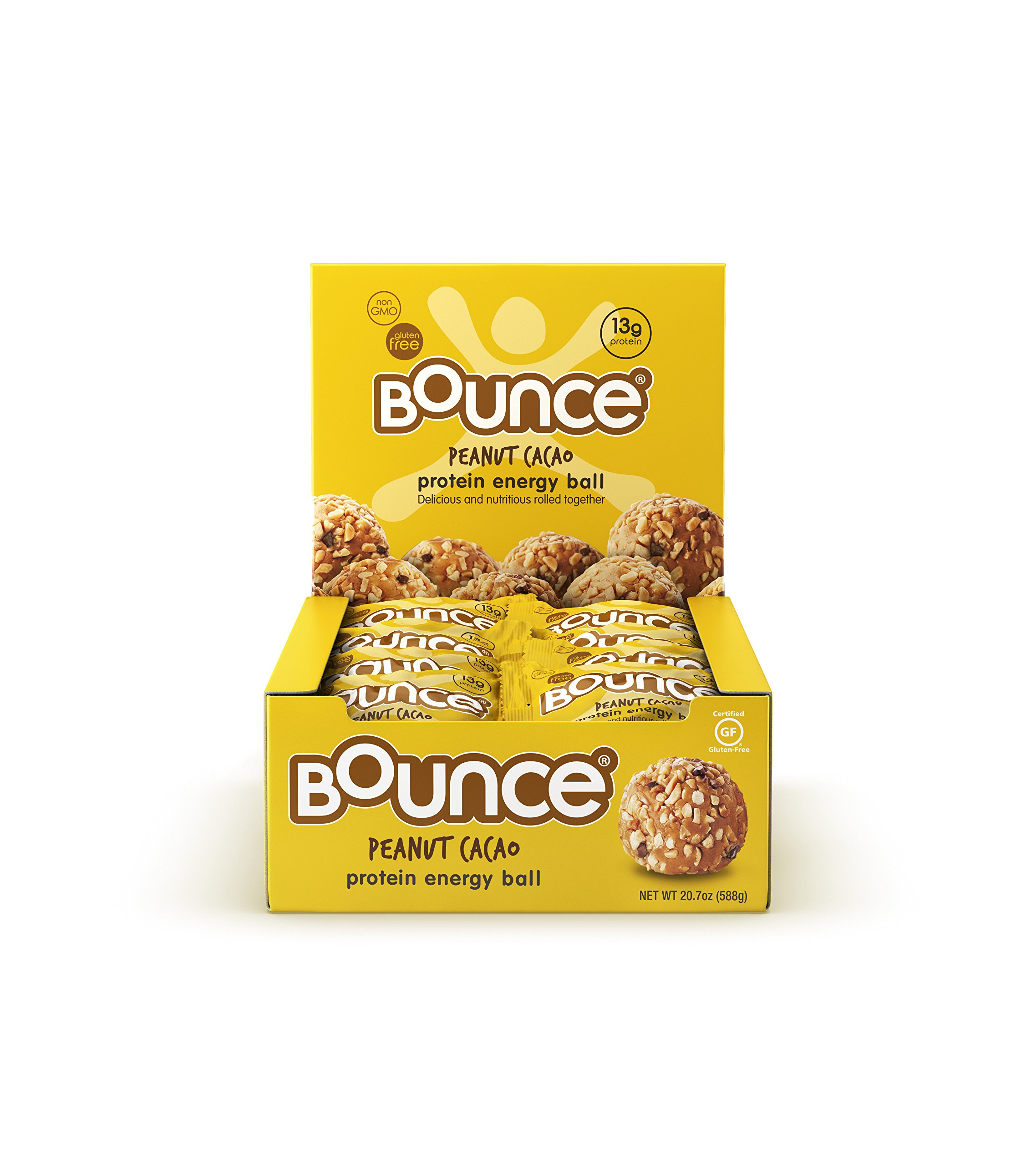 Bounce Natural Protein Energy Ball, GlutenFree Vegetarian Snack with