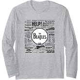 The Beatles - Beatles Singles World Art Long Sleeve T-Shirt