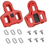 CyclingDeal Compatible with Peloton Look Delta (9 Degree) Bike Cleats - Indoor Cycling & Road Bike Bicycle Cleat Set - Fully Identical or Compatible with Peloton Indoor Bikes Pedals and Shoes