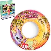 SwimWays Disney Stitch Swim Tube Pool Float for Ages 14+