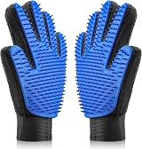 USION Pet Grooming Glove 2 Pack Left & Right Silicone Deshedding Mitts view 1
