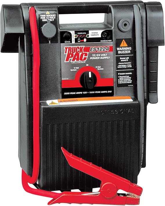 Clore Automotive Truck PAC ES1224 3000/1500 Peak Amp 12/24V Jump