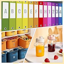 2940 Letter Stickers 30 Sheets Alphabet Stickers