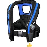 BLUESTORM Arcus 40 Automatic Inflatable PFD Life Jacket for Adults w/Manual Ripcord | US Coast Guard (USCG) Approved Life Vest