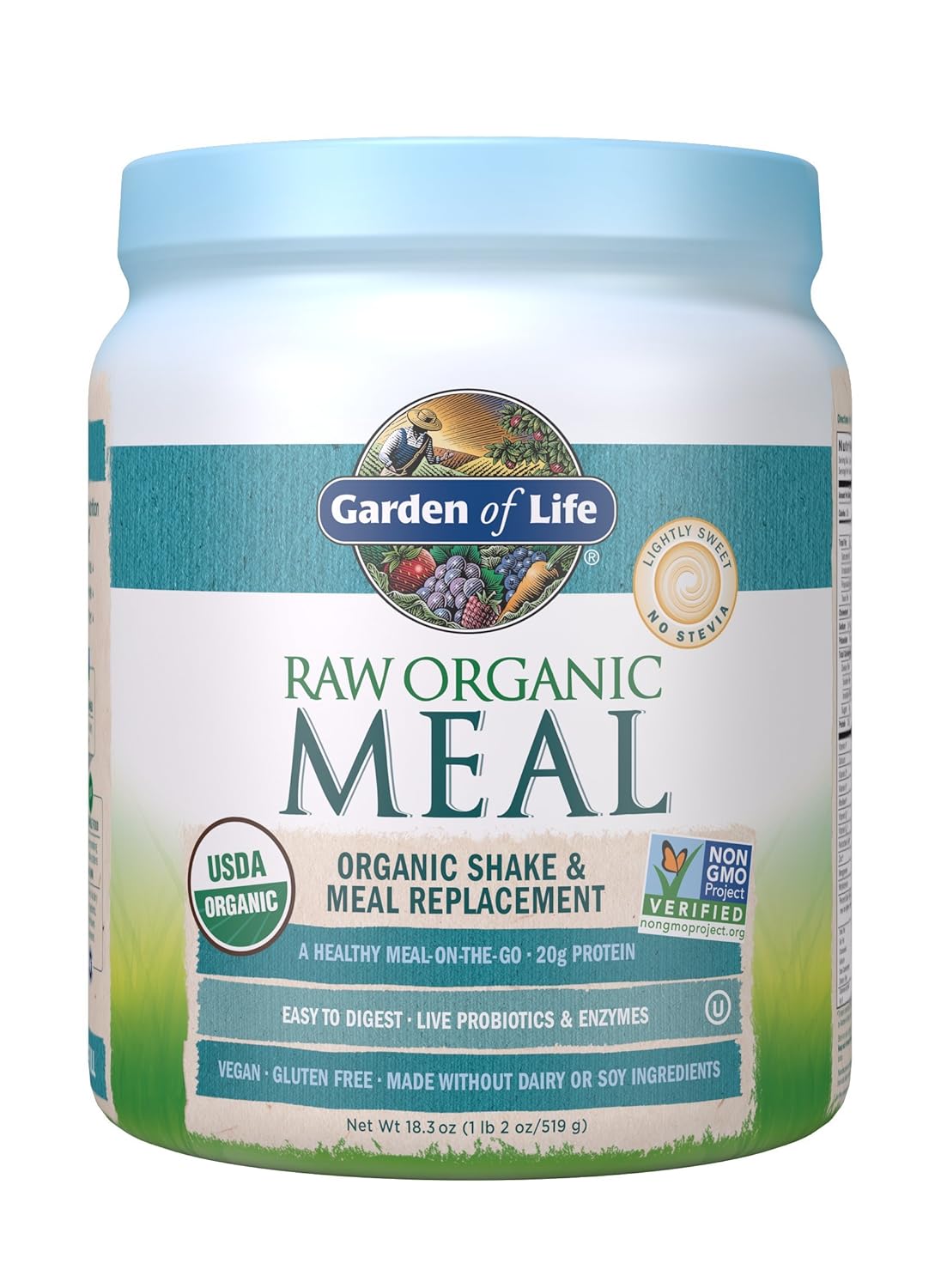 Garden of Life Meal Replacement Organic Raw Plant Based Protein