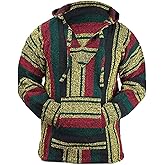 Classic Mexican Baja Hoodie Sweater Pullover