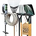 StoreYourBoard BLAT Tool Storage Rack, Garage Wall Mount Organizer, Heavy-Duty Solid Steel Max 200 lbs, Holds Garden Tools, S