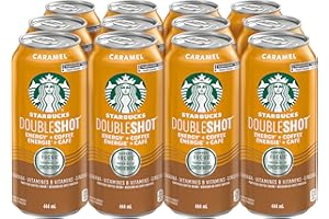 Starbucks Double Shot Coffee Drink Caramel 12x444 ML