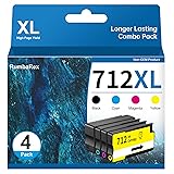 712 712XL Ink Cartridges Combo Pack High-Yield