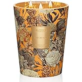 M&SENSE Neroli Noir Soy Large Candles, 3-Wick 35oz 150H Long Lasting, Aromatherapy Candle for Bedroom Elegance Winter Housewarming