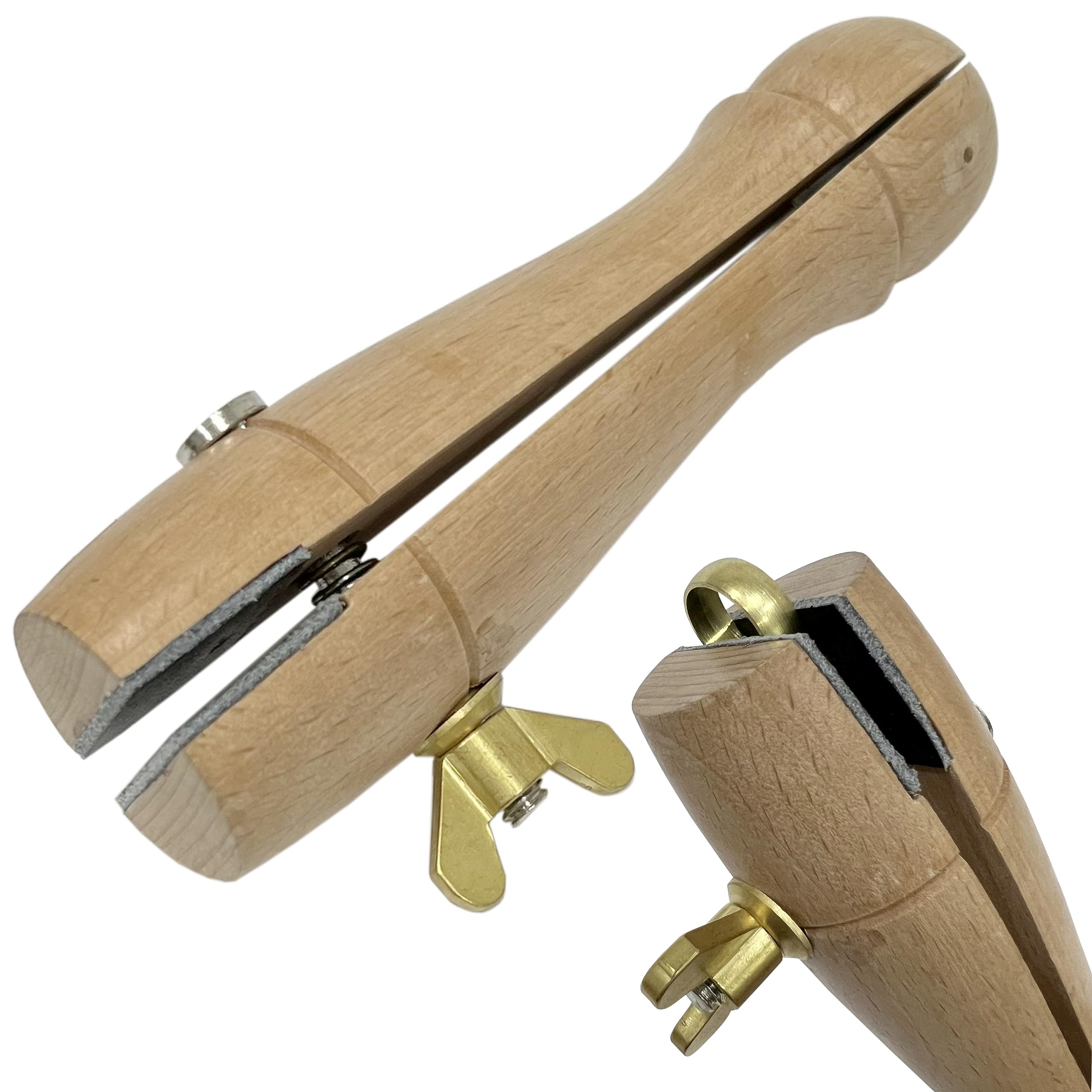 Jewellers Tools Wooden Ring Clamp For Polishing Repairing (Wing Nut) Ring Holding Tool (140)