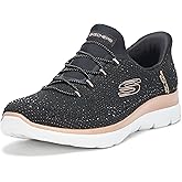 Skechers Womens Summits Brilliant Shine Hands Free Slip-ins