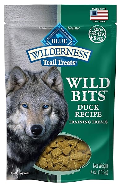 BLUE BUFFALO WILDERNESS WILD BITS TRAIL TREATS, DUCK, 4 OUNCE