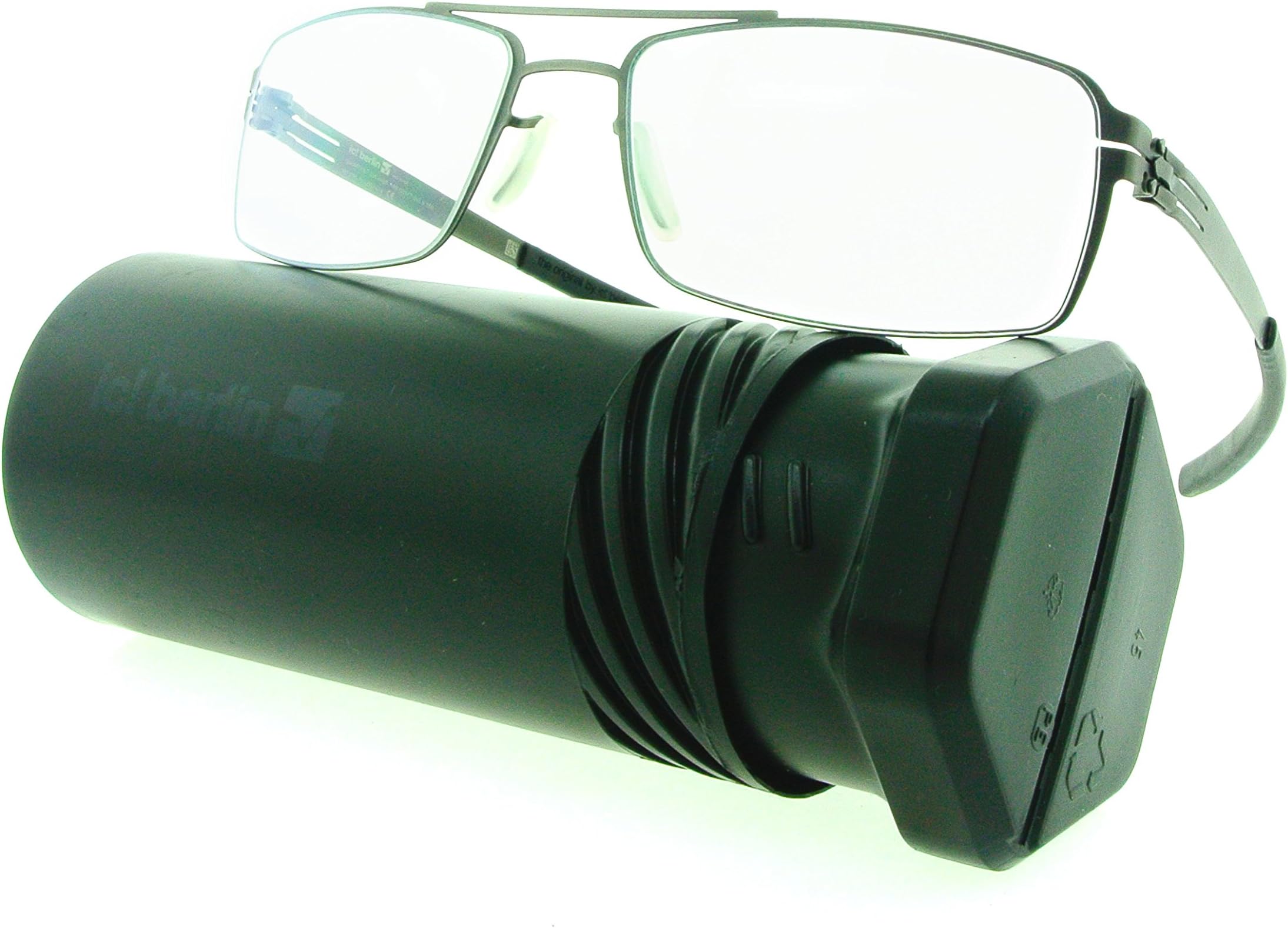 ic! berlin Eyeglasses Metal Rectangular Frames Tom B. New