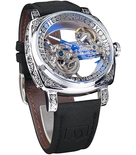 Amazon.com: CARLIEN Double Tourbillon Men's Watch Luxury Sapphire