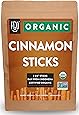 Organic Korintje Cinnamon Sticks | Perfect for Baking, Cooking & Beverages | 100+ Sticks | 2 3/4" Length | 100% Raw From Indonesia | by FGO