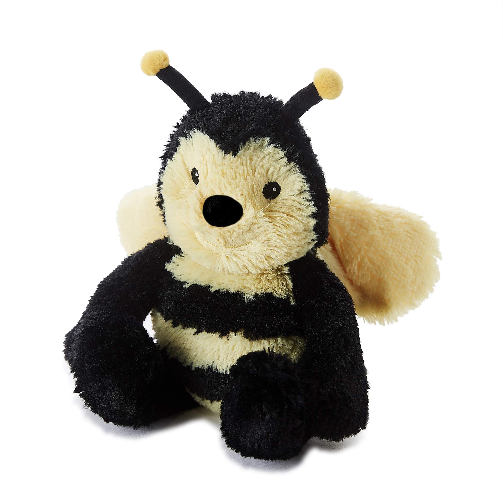 Warmies Plush Bumble Bee Microwavable Weighted Teddy with French Lavender Scent, Hot or Cold for Cool Relaxation and Warm Relief