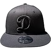 Black D Snapback Hat | LA-Inspired Embroidered Cap | Minimal Baseball Fan Hat
