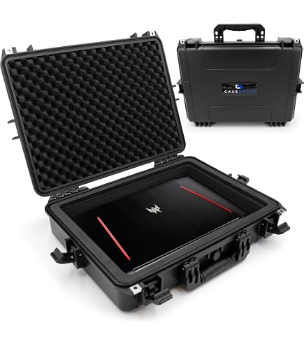 CASEMATIX Elite Custom Waterproof Laptop Case fits Acer Predator