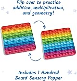 hand2mind Hundred Board Sensory Bubble Popper Learning Resources view 3