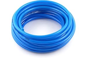 Utah Pneumatic 8mm Air Tubing 5/16 Air Line Polyurethane For Pneumatic Systems Or Fluid Transfer Pu 10 Meter 32.8 Feet 8mm Hose