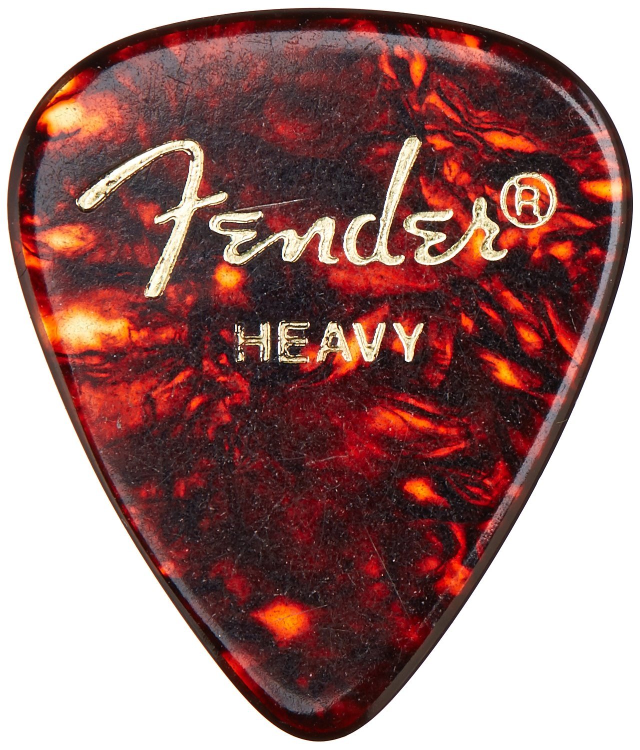 Fender 351 Celluloid Tortoise Shell Guitar Pick Heavy Amazon.de