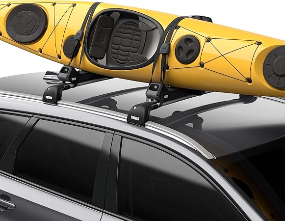 Amazon Thule Hull A Port Aero ハルアポートエアロ カヤックキャリア Th849 キャリア用アタッチメント 車 バイク