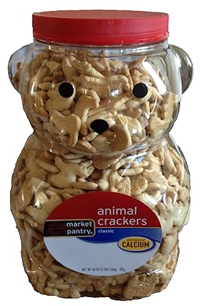 Mercado Pantry Gigante Bear Shaped Tina De Animal Crackers 48 Oz