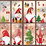 Fancy Daily 400 Pcs Christmas Window Stickers 10 Sheets Reusable PVC view 1