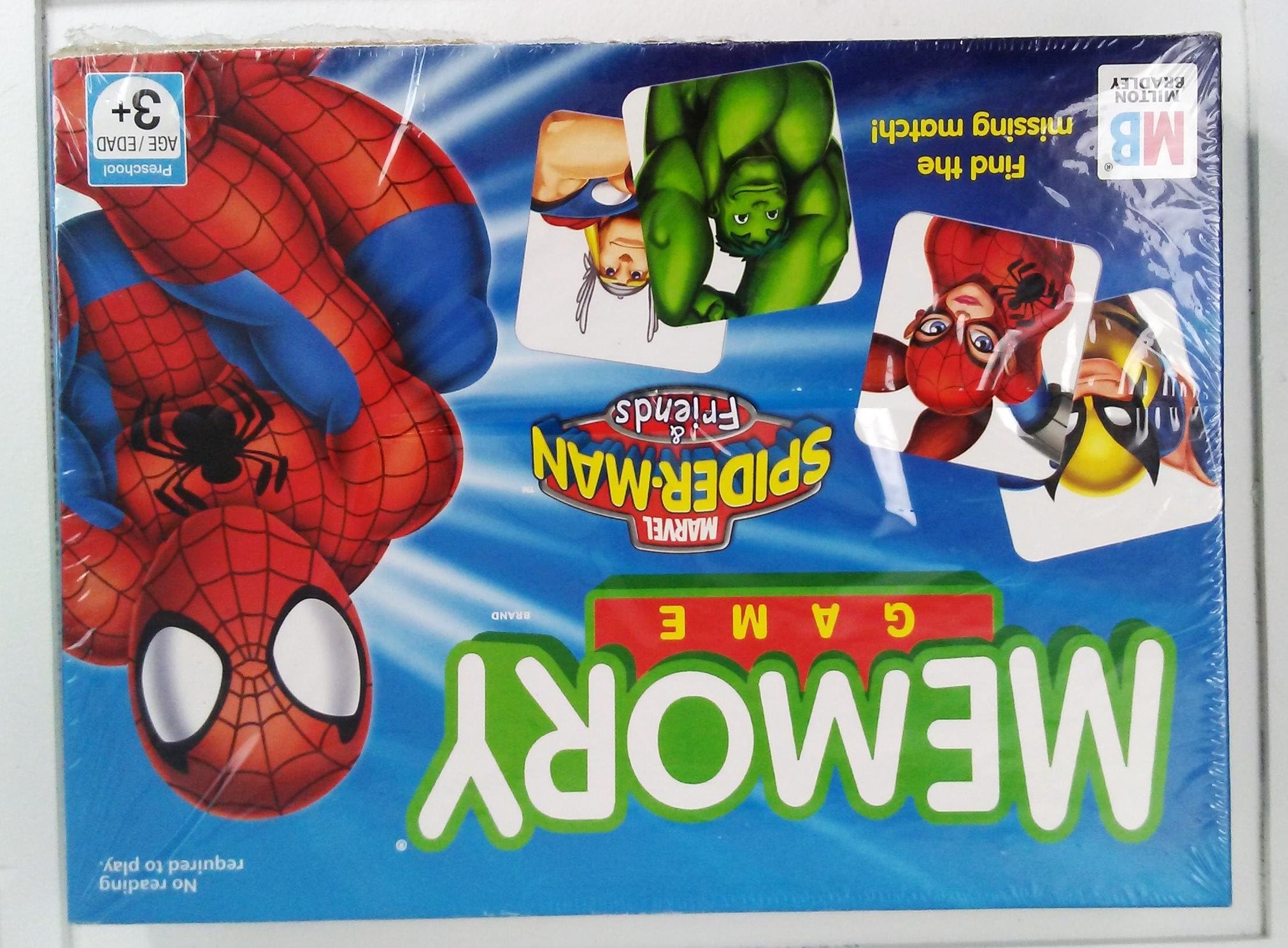 MEMORY GAME: Spiderman & Friends Edition