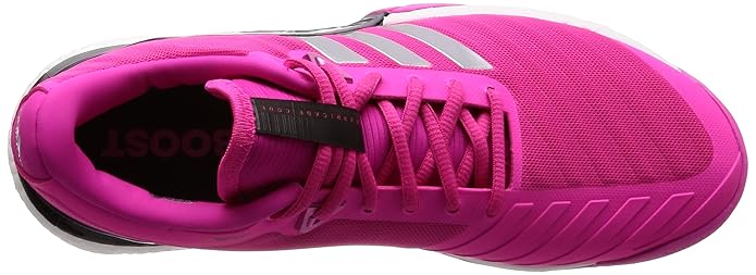 Amazon.com | adidas Barricade 2018 Boost Menâ€s Tennis Shoes, Pink ...