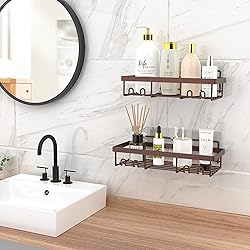 Moforoco Shower Caddy Shelf Organizer Rack, Self