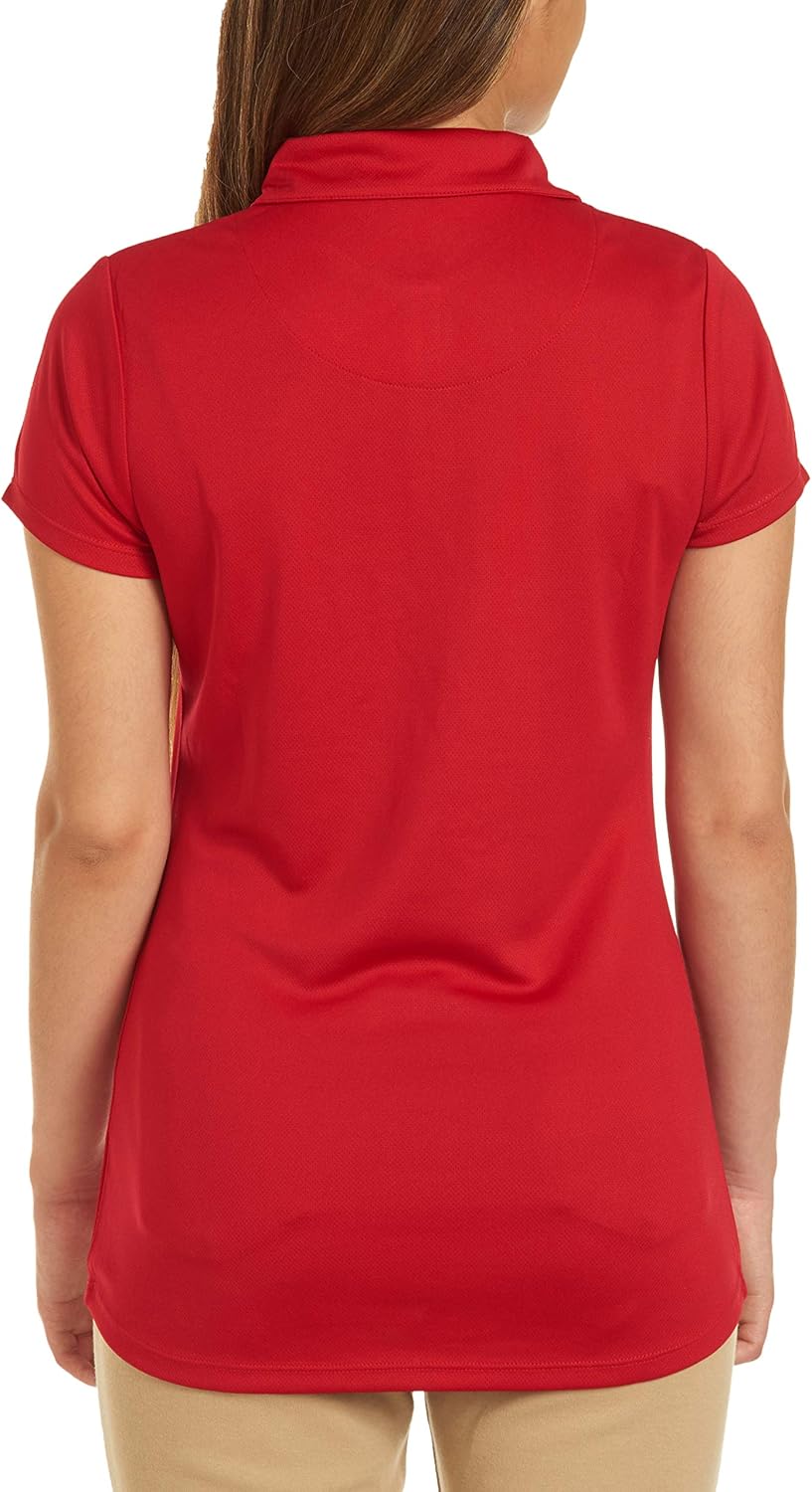 IZOD Juniors Uniform Short Sleeve Performance Polo at  Women’s Clothing store