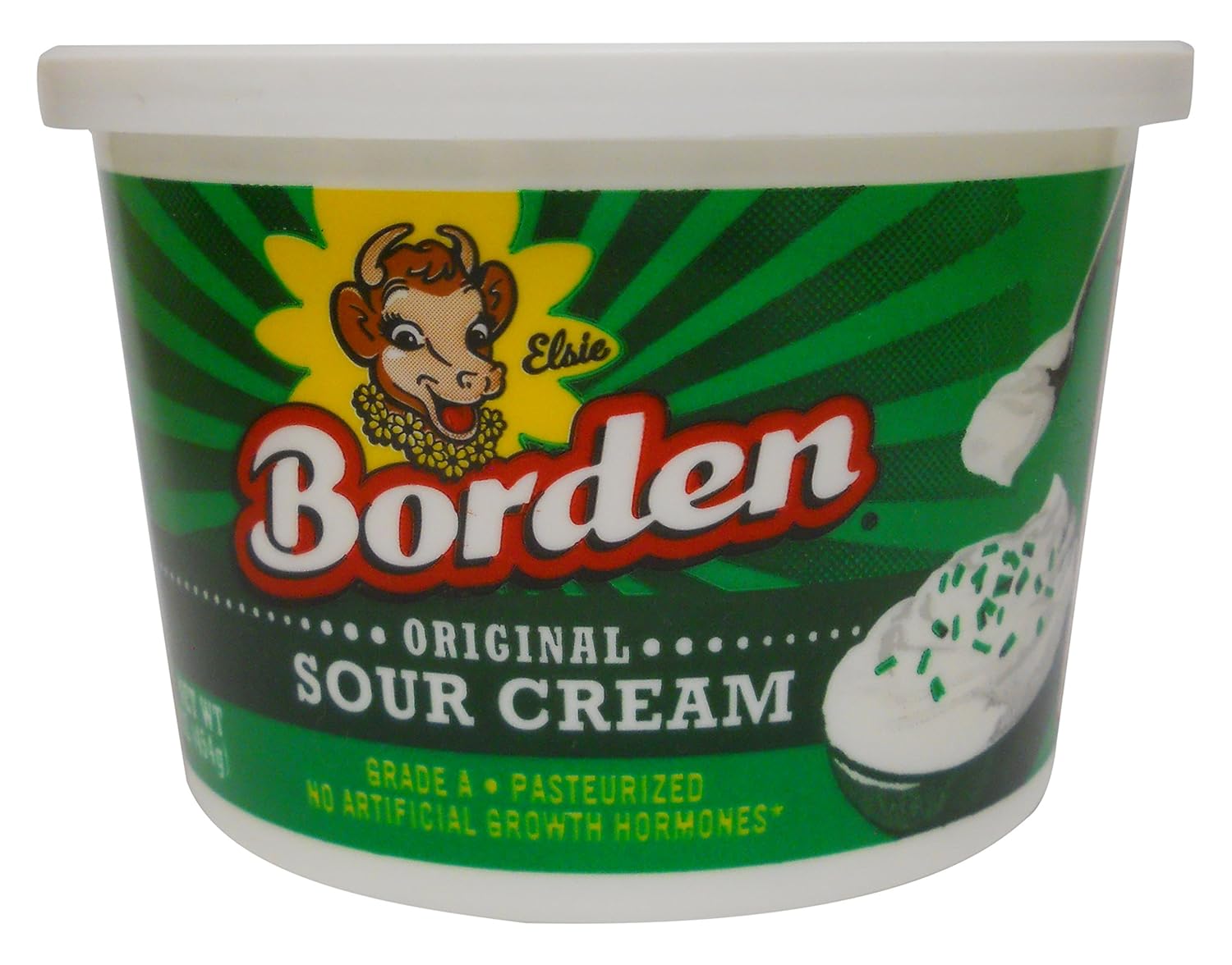 Borden, Sour Cream, 16 oz Grocery & Gourmet Food