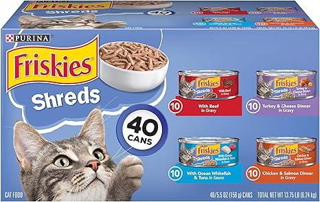 friskies shreds 40 pack
