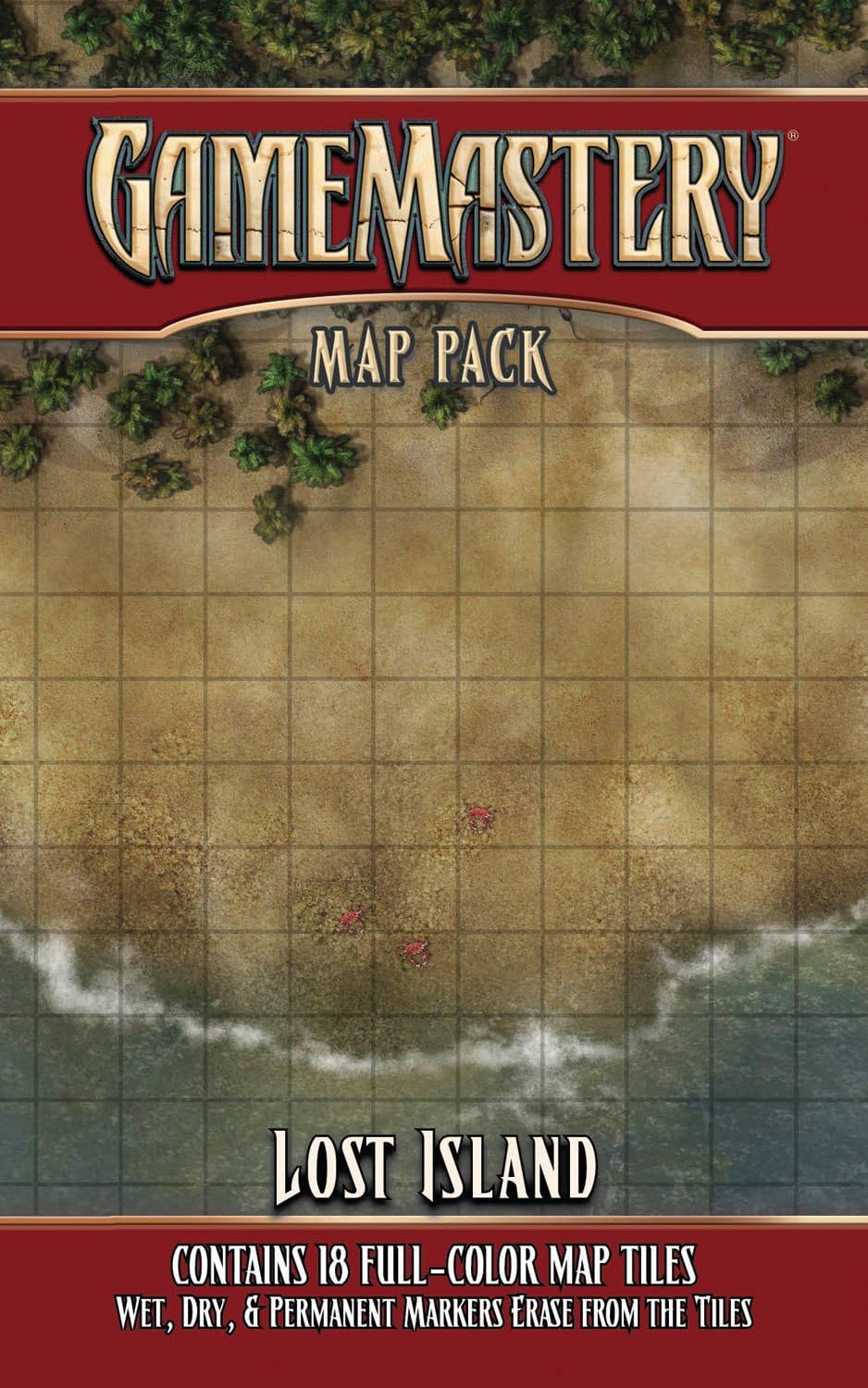 Gamemastery Map Pack Lost Island