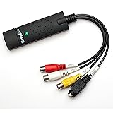 EZ Cap EzCAP168 Audio & Video Capture Device USB 2.0 with Software Disc and USB Dongle/Stick