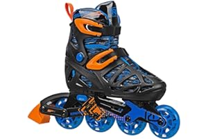 Roller Derby Tracer Adjustable Inline Skates for Boys, Girls, Kids, Beginners