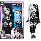 Rainbow High Shadow High Girl's Night Heather Grayson - Grayscale 11" Fashion Doll. Black and White Hair & Outfit. Girl's Night Accessories and Comb.