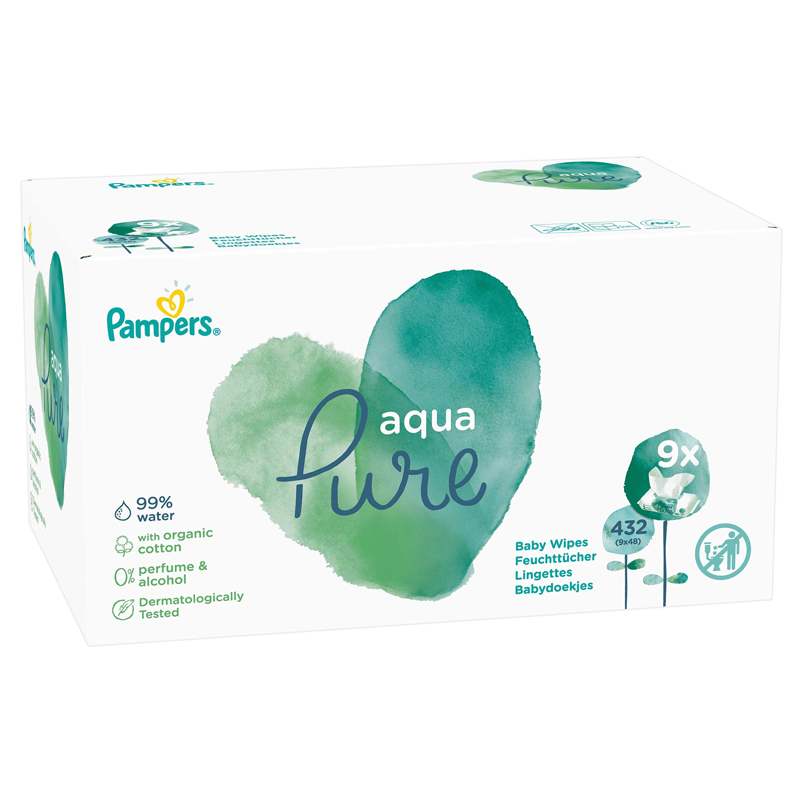 pampers aqua baby wipes