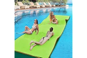 Floating Water Mat,Water Floating Mat for Lake Floating Foam Water Pad for Kids and Adults, 2 Layer Tear-Resistant XPE Foam P