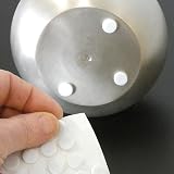Felt Gard 10mm Self-Adhesive Felt Furniture Pads 75-Pack White Noise Dampening view 7