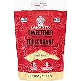 Lakanto Golden Monkfruit Sweetener with Erythritol - Raw Cane Sugar Substitute, Zero Calorie, Keto Diet Friendly, Zero Net Ca