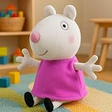 TY Peppa Pig Suzy Sheep Beanie 15 cm Soft Plush Toy Collectible Gift view 3
