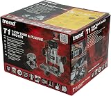 Trend T1 Dual-Base Trim and Plunge Router 1/4 In Collet 710W 240V view 5